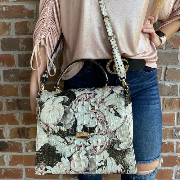 NWT Brahmin Eden Ingrid Satchel - Picture 4 of 14